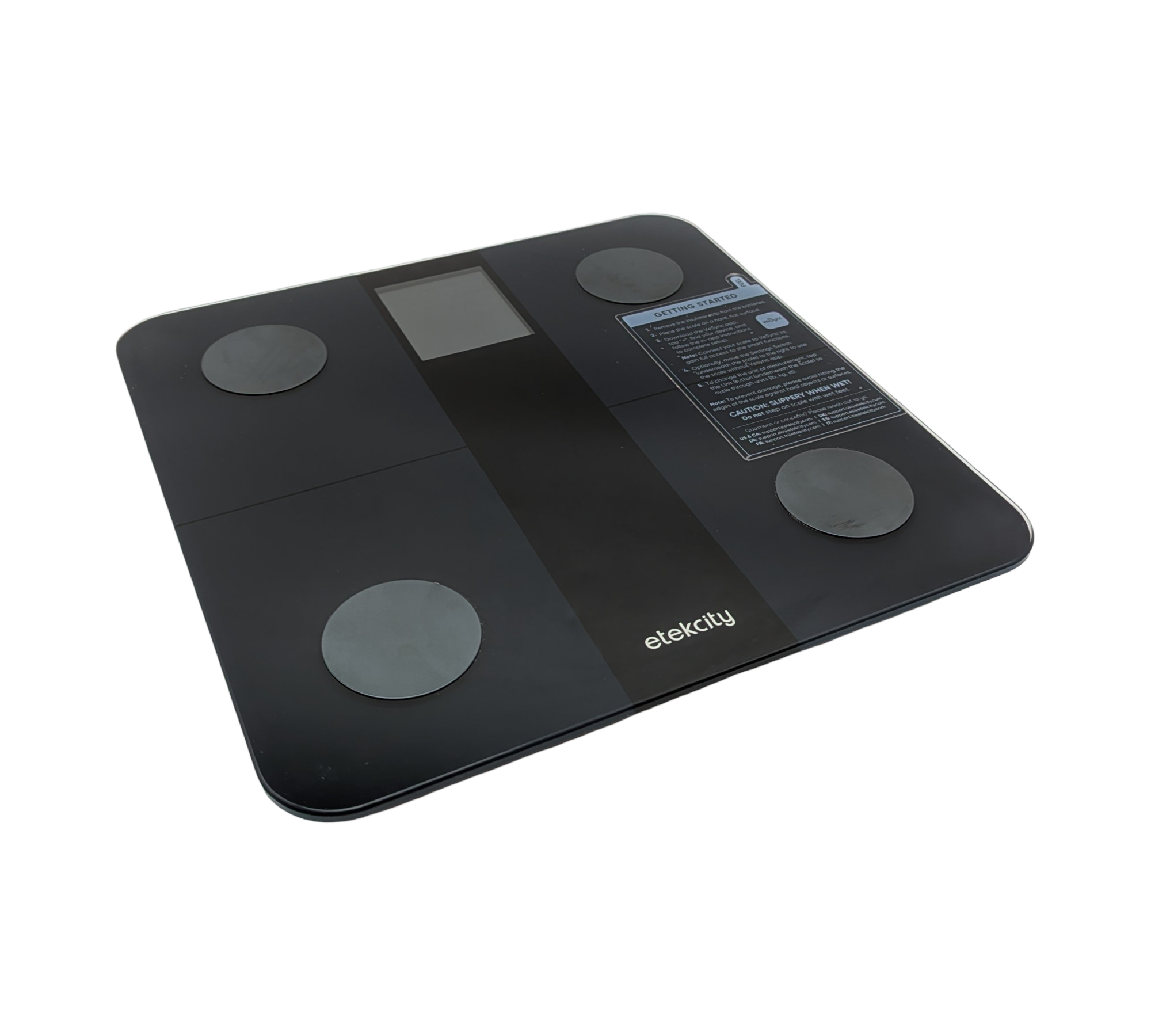 Etekcity Körperfettwaage 180 kg Bluetooth AC Technologie