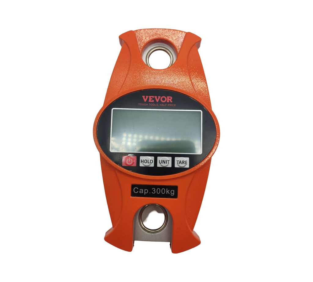 VEVOR Kranwaage Digital 0,15–300 kg 0,05 kg LCD lbs/kg/N