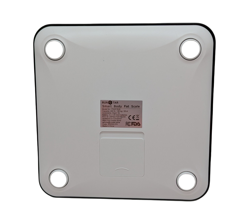 RunSTAR Digitale Körperfettwaage BMI Herzfrequenz 15 Werte