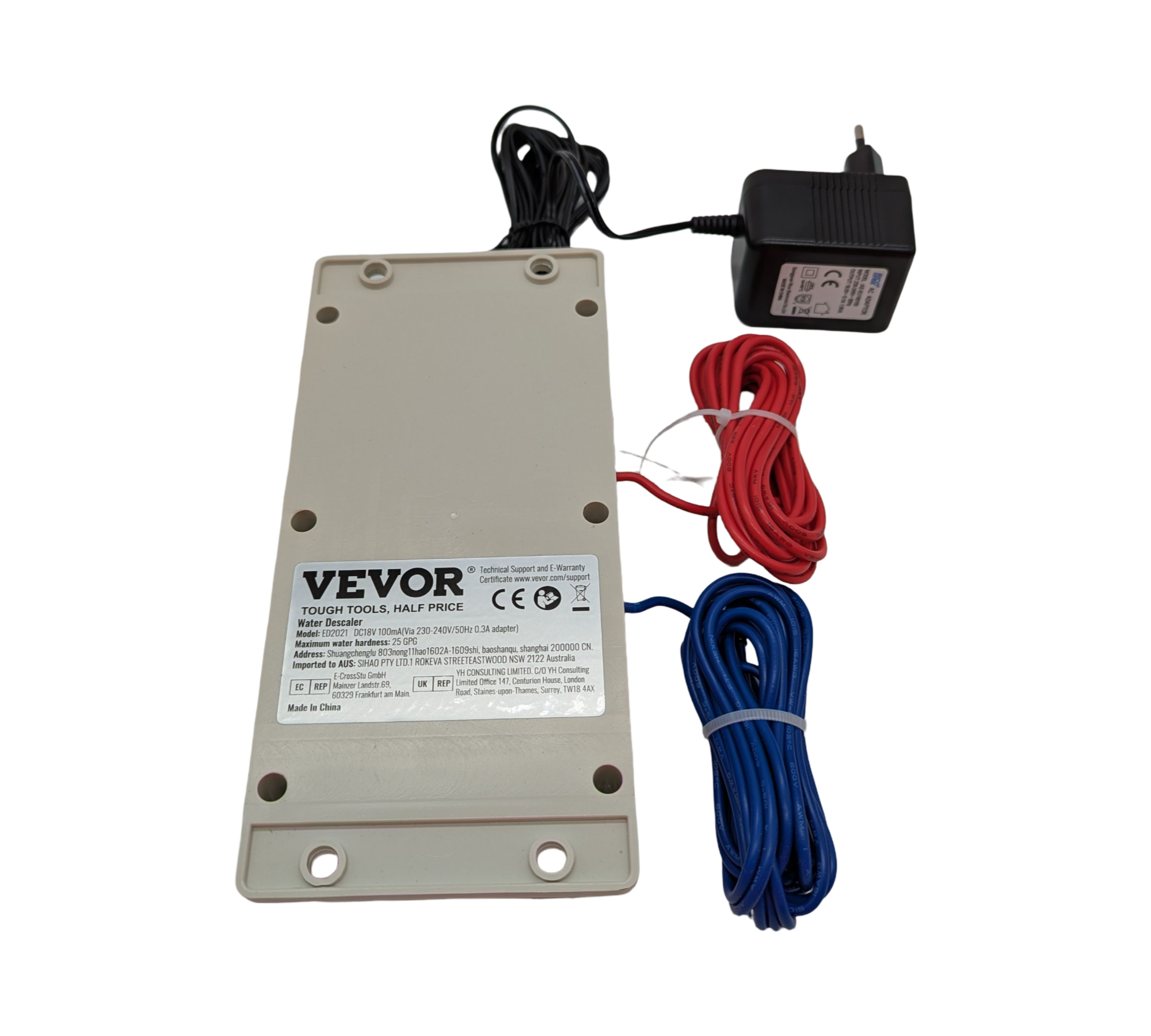 VEVOR Elektronischer Wasserenthärter salzfrei für Haus