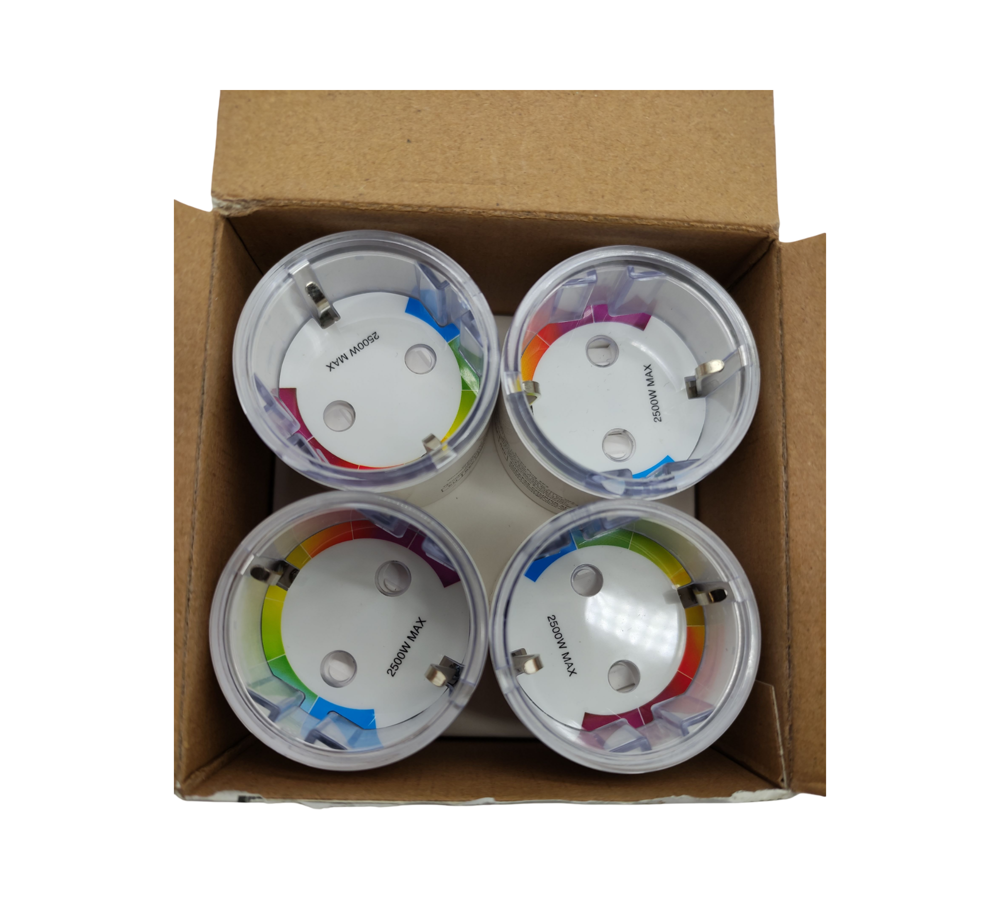 GHome Smart WLAN Steckdose 4er Pack Stromverbrauch messen