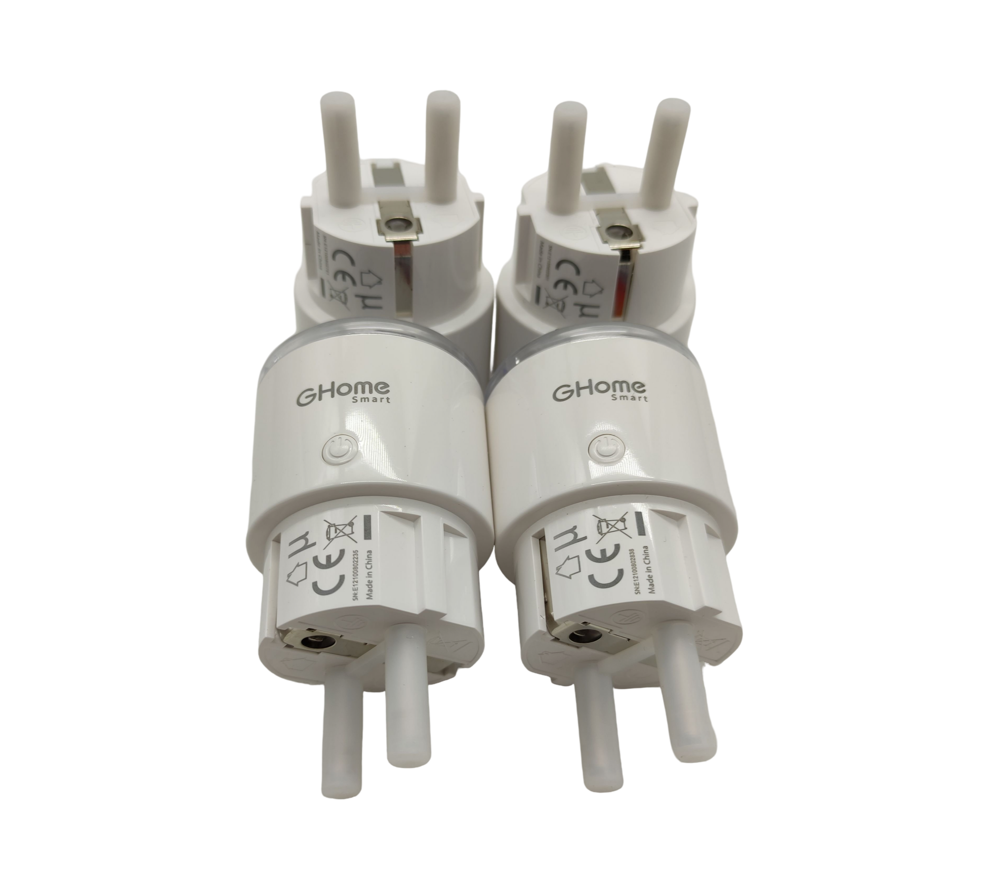 GHome Smart WLAN Steckdose 4er Pack Stromverbrauch messen