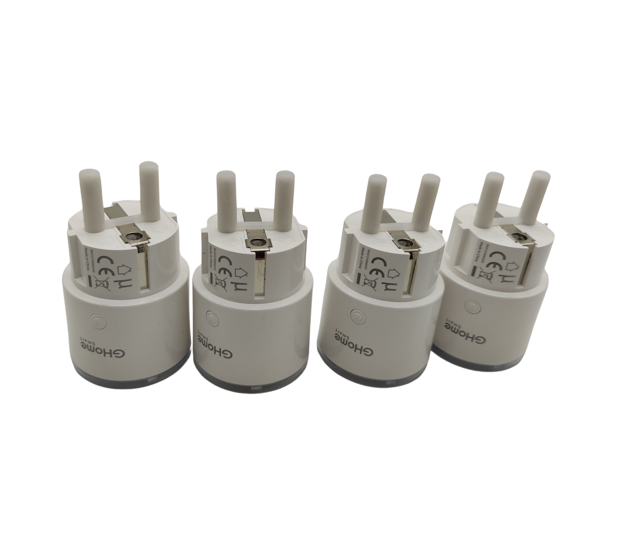GHome Smart WLAN Steckdose 4er Pack Stromverbrauch messen