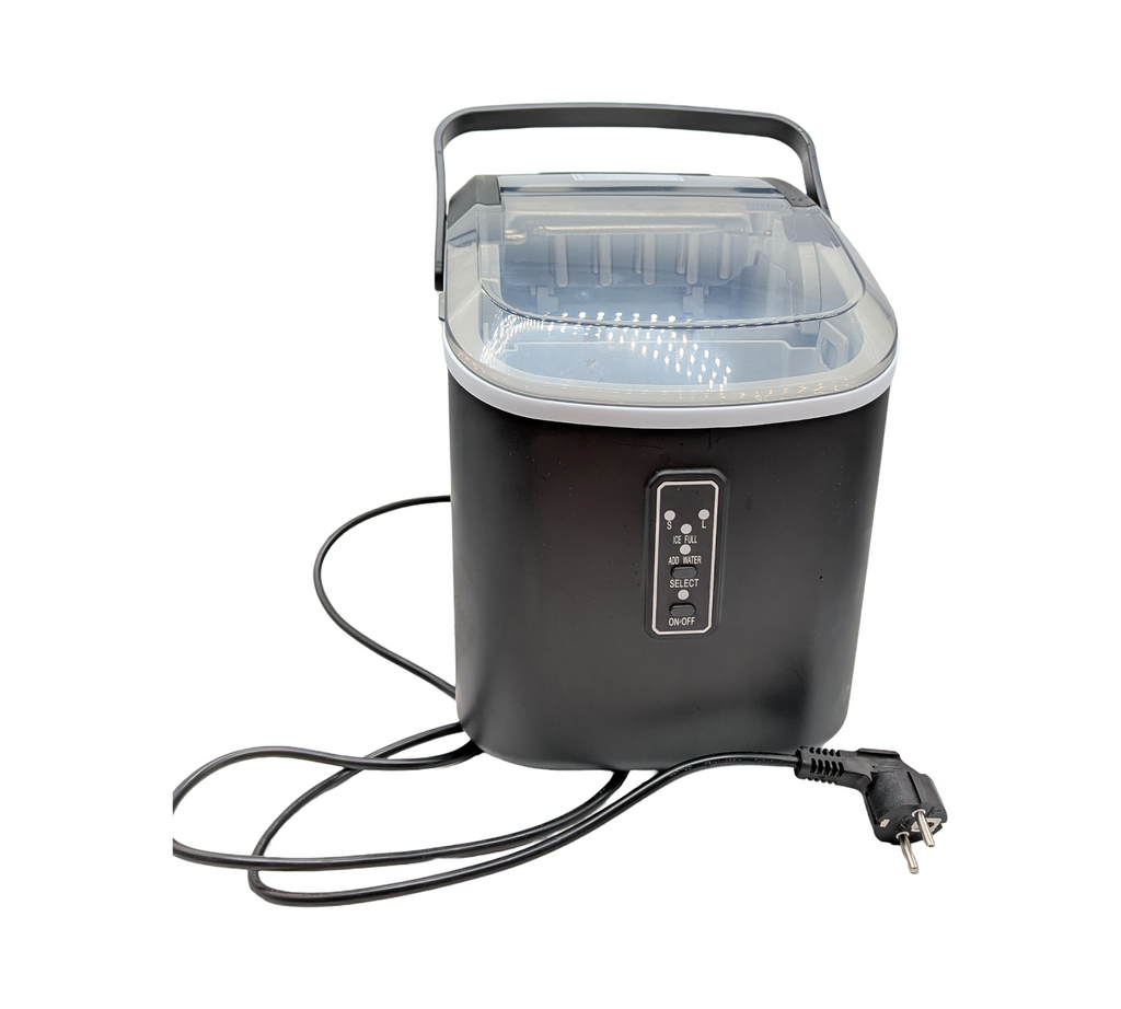 EUHOMY Eiswürfelmaschine kompakt 12 kg/Tag Selbstreinigung tragbar 9 Würfel 
