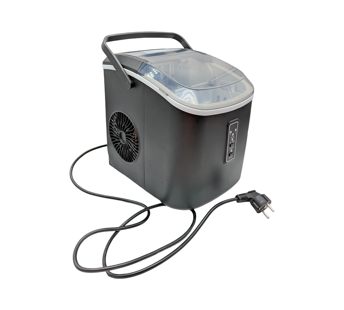 EUHOMY Eiswürfelmaschine kompakt 12 kg/Tag Selbstreinigung tragbar 9 Würfel 