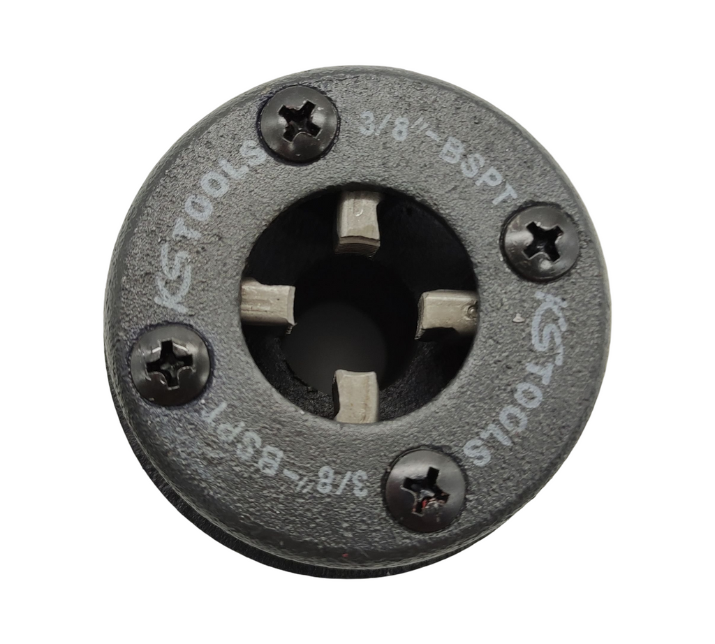 KS TOOLS 903.3300 Handgewindeschneidsatz BSPT 3/8-1-11/4