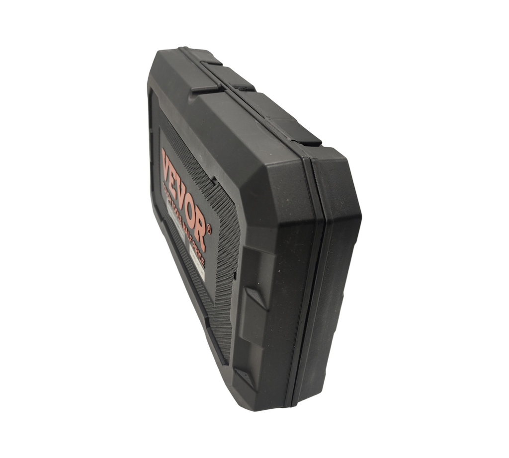 VEVOR Schlagschrauber-Nusskasten 1/4" 48-tlg SAE 3/16-9/16 4-15mm