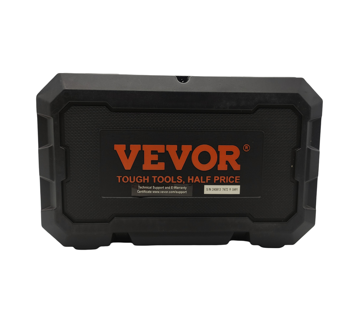 VEVOR Schlagschrauber-Nusskasten 1/4" 48-tlg SAE 3/16-9/16 4-15mm