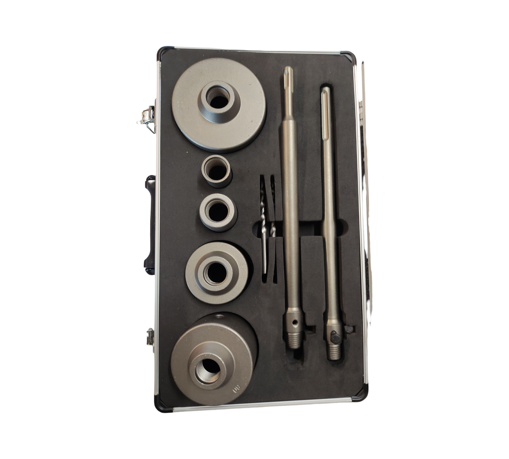VEVOR Lochsägenset 5-tlg Betonbohrkrone 30–100mm SDS PLUS MAX