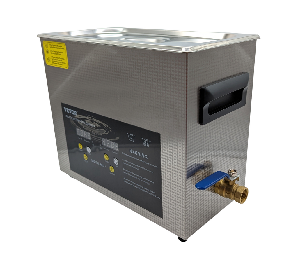 VEVOR Ultraschallreiniger 6L 200W Heizung 180W Ultraschall digital