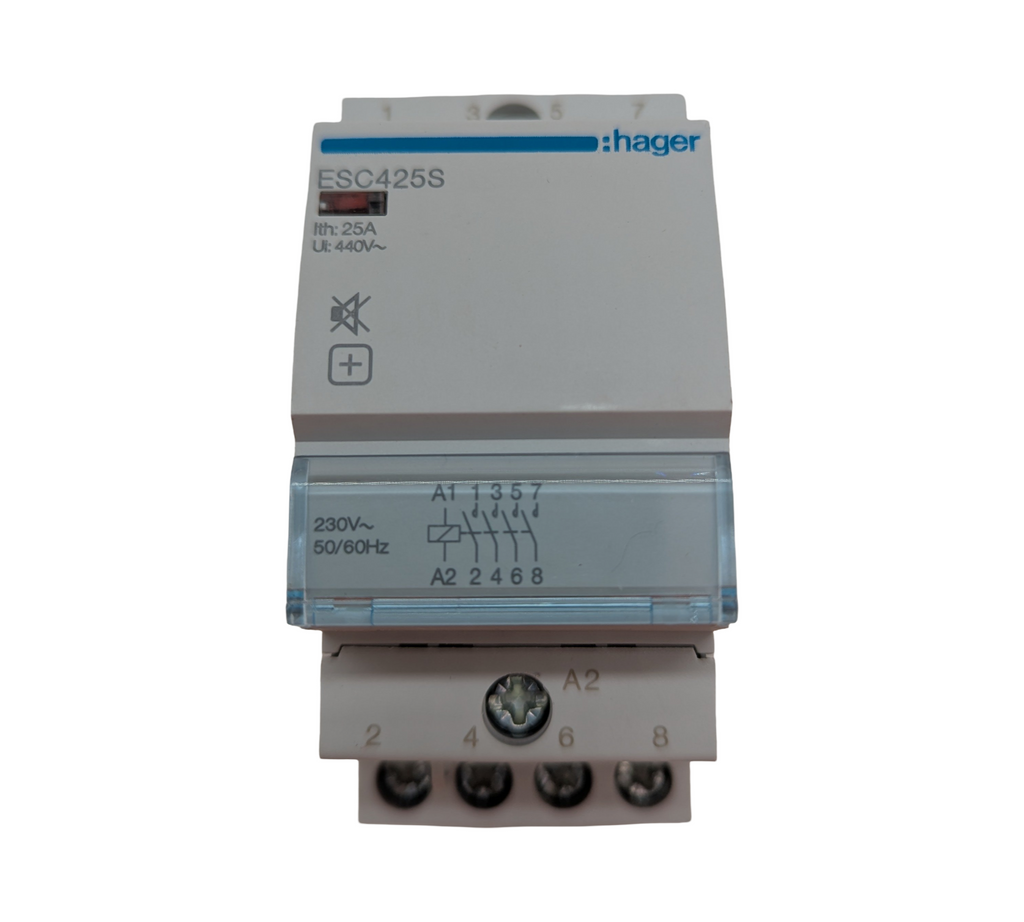 Hager ESC425S Leistungsschalter 25A 4NA 230V
