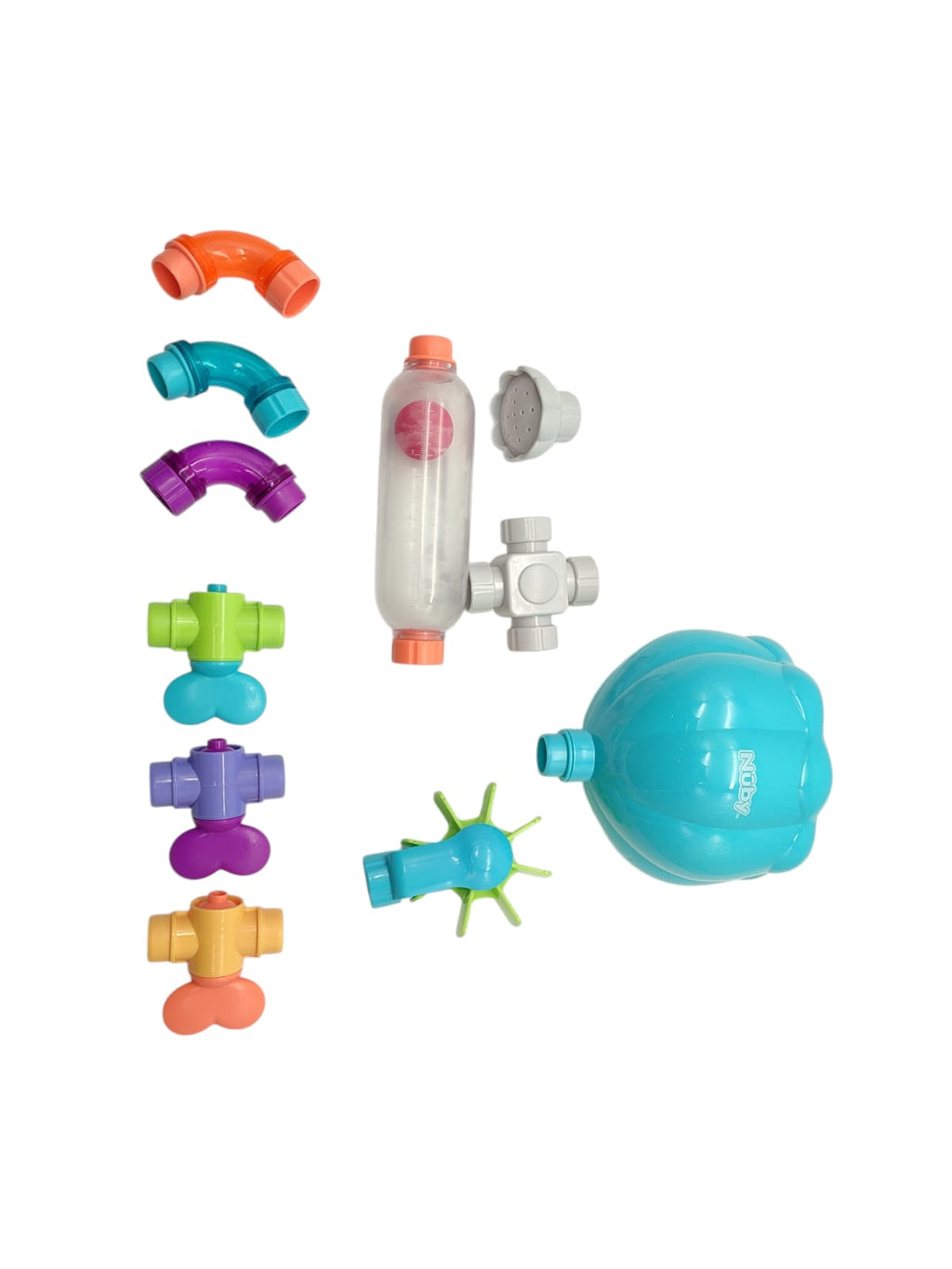 Nuby Crazy Waterworks Badespielzeug Saugnäpfe BPA-frei 18 Monate