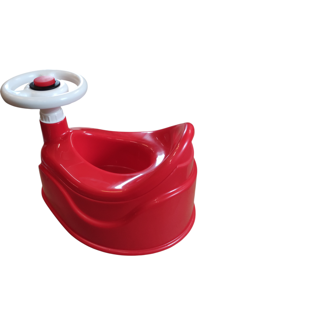 BIG Baby-Potty Lerntöpfchen Bobby-Car Design abnehmbares Lenkrad