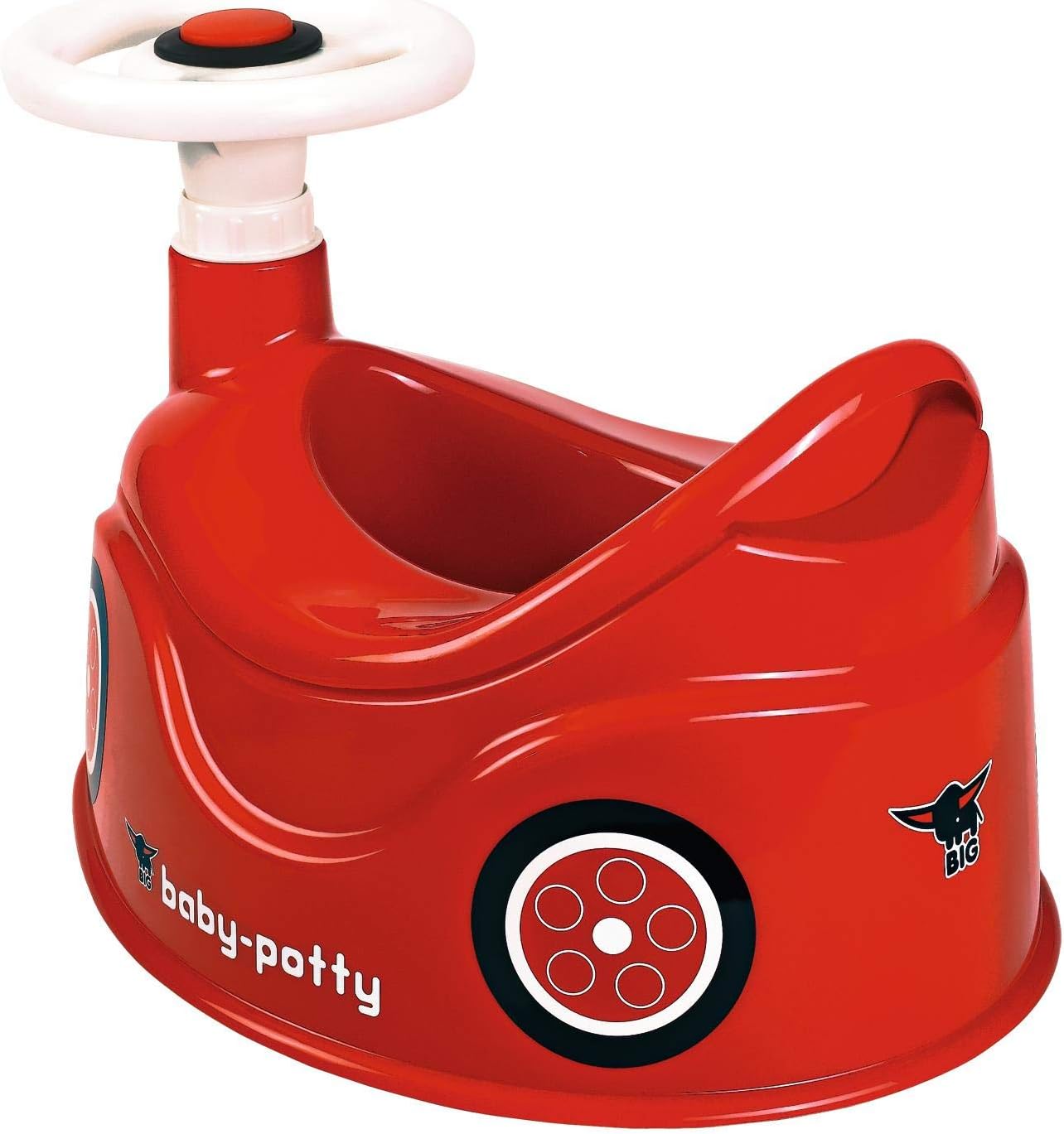 BIG Baby-Potty Lerntöpfchen Bobby-Car Design abnehmbares Lenkrad