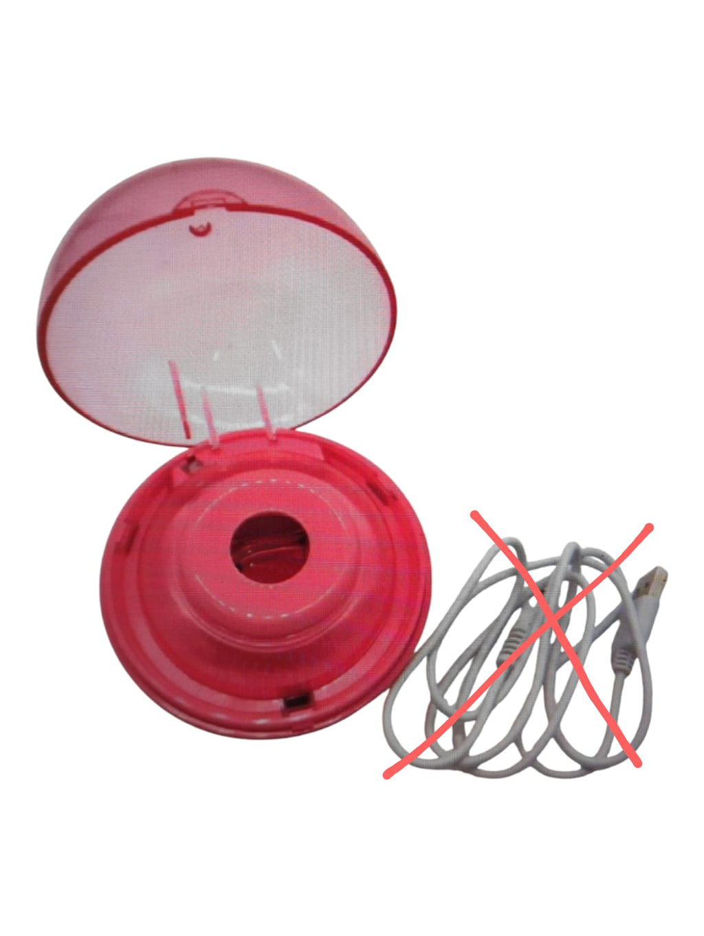 Suavinex DUCCIO Soother Sterilizer UV Lamp Red Portable