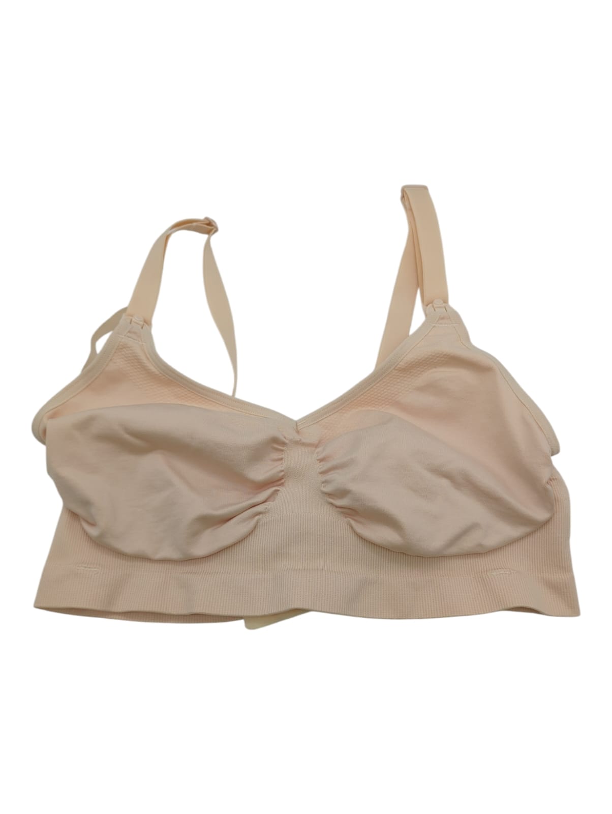 Medela Keep Cool Still BH Umstands BH nahtlos Beige Größe L