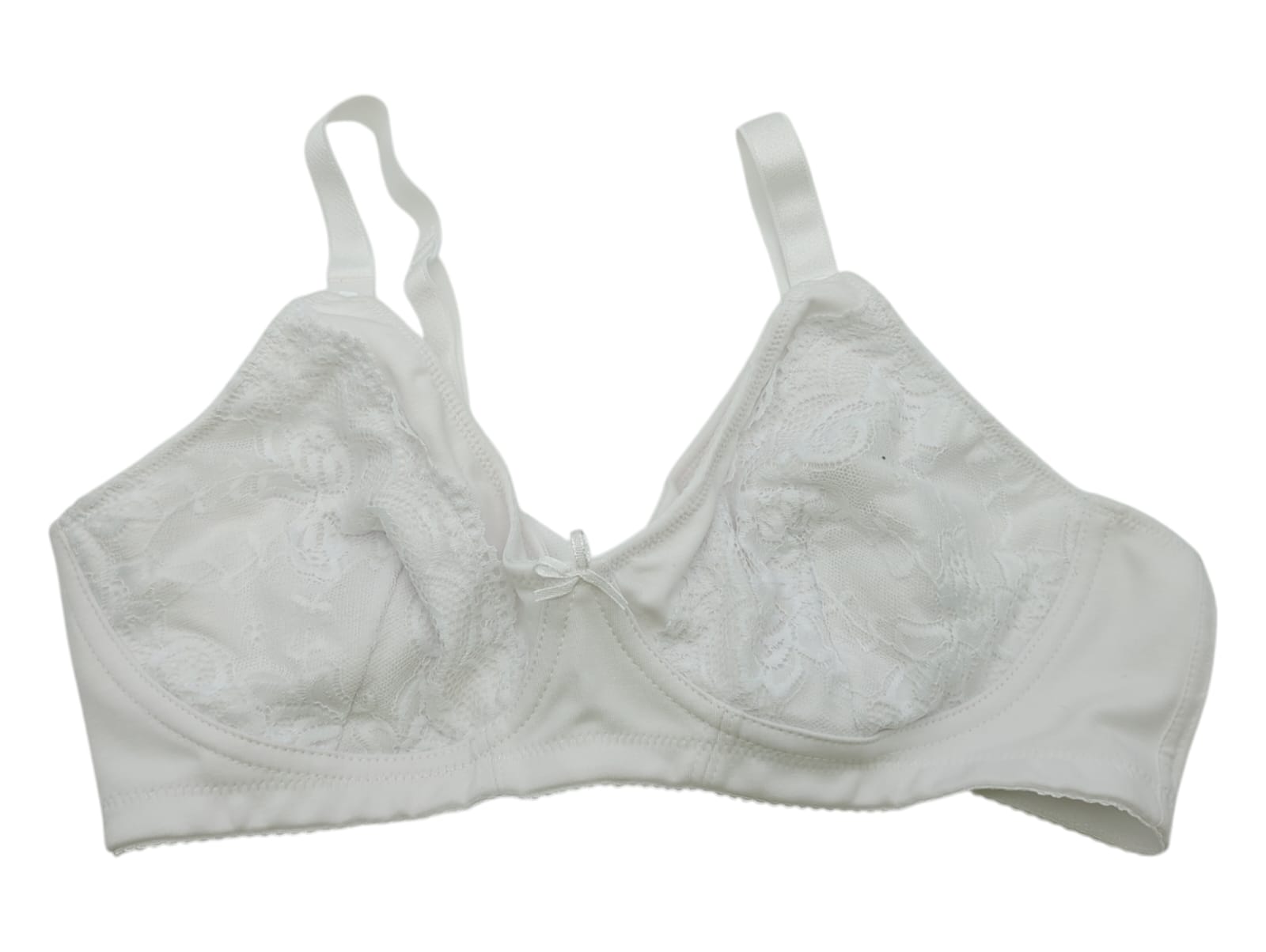 Chicco Cotton Nursing Bra White 4C