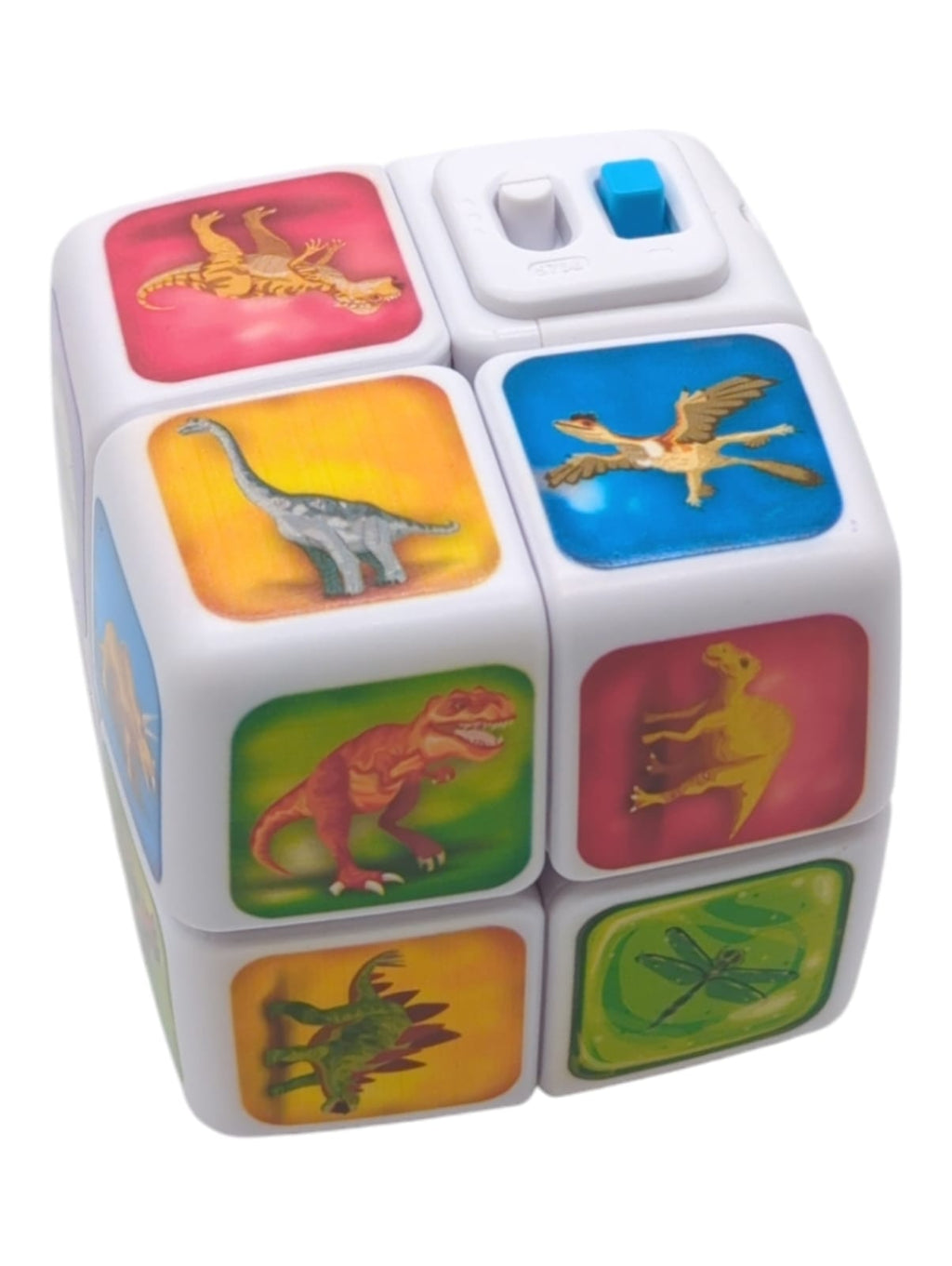VTech Twist & Learn Dino Cube Interaktiver Lernwürfel