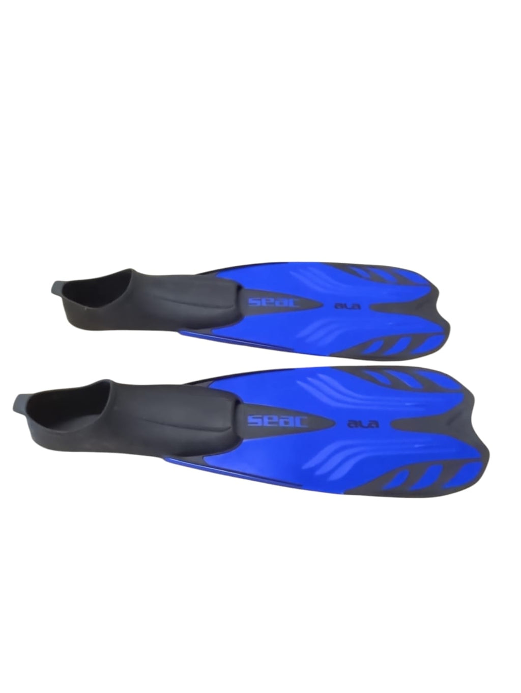 Seac ALA geschlossene Flossen Blau Metall Größe 38/39