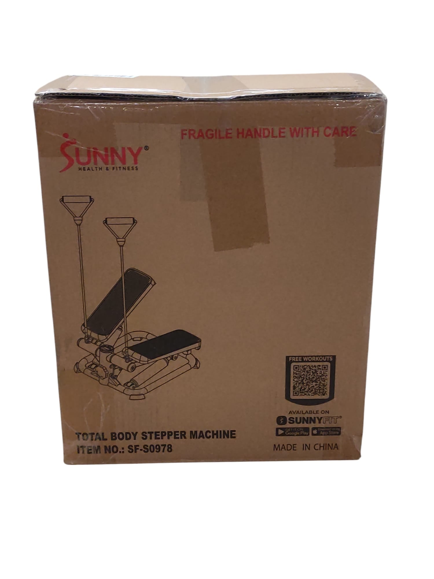 Sunny Health & Fitness Stepper SF-S0978 Trainingsgerät Grau