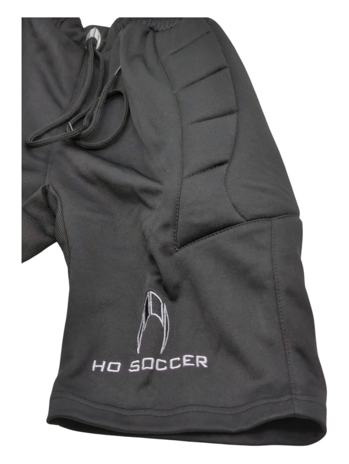 HO Soccer Goalkeeper Pants Shorts Football Unisex Size S Black White