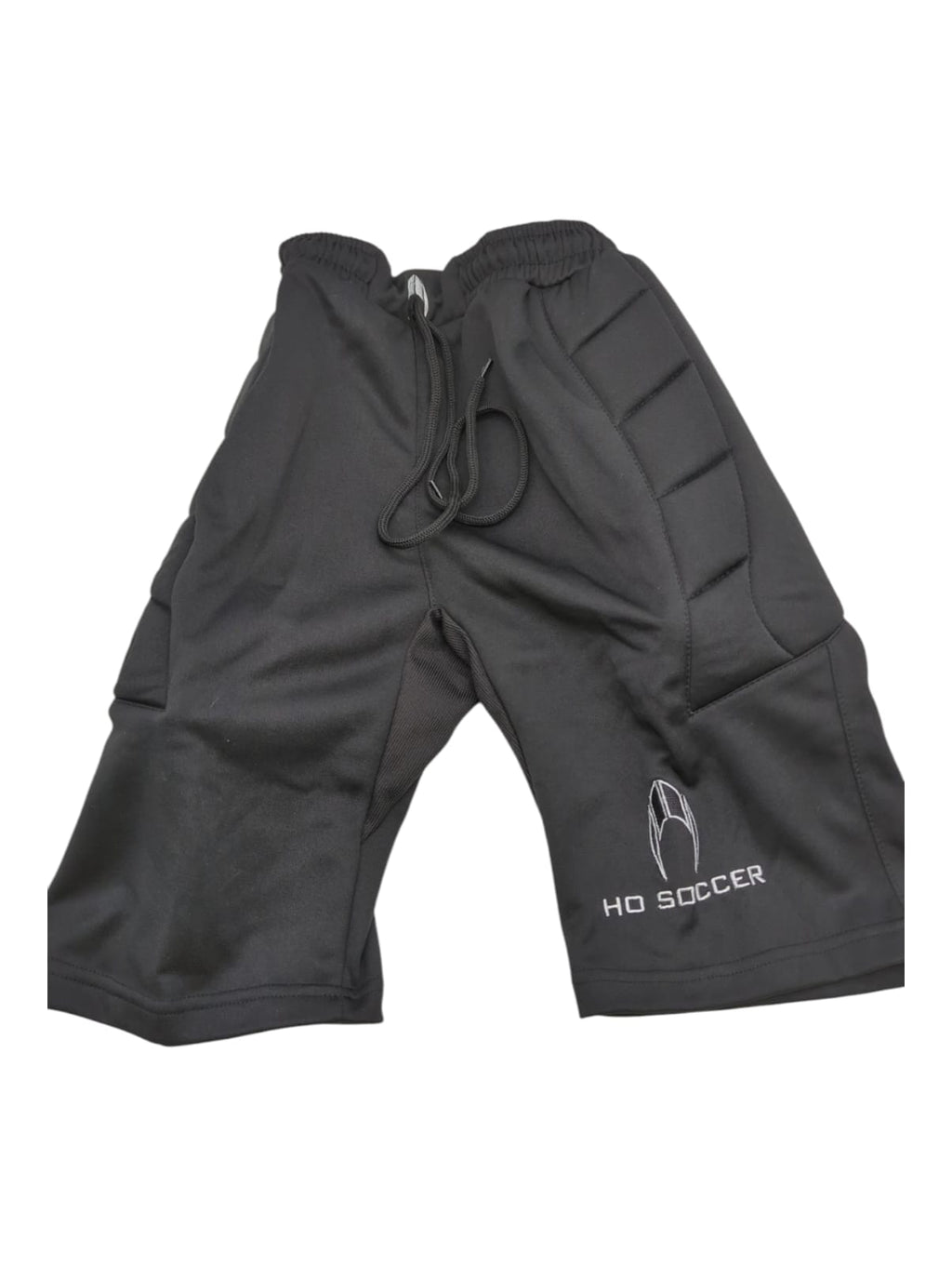 HO Soccer Goalkeeper Pants Shorts Football Unisex Size S Black White