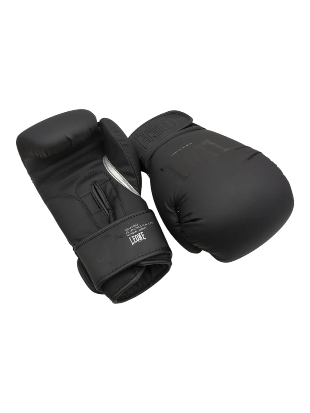 LEONE 1947 Black Edition Boxhandschuhe Unisex schwarz Größe 19