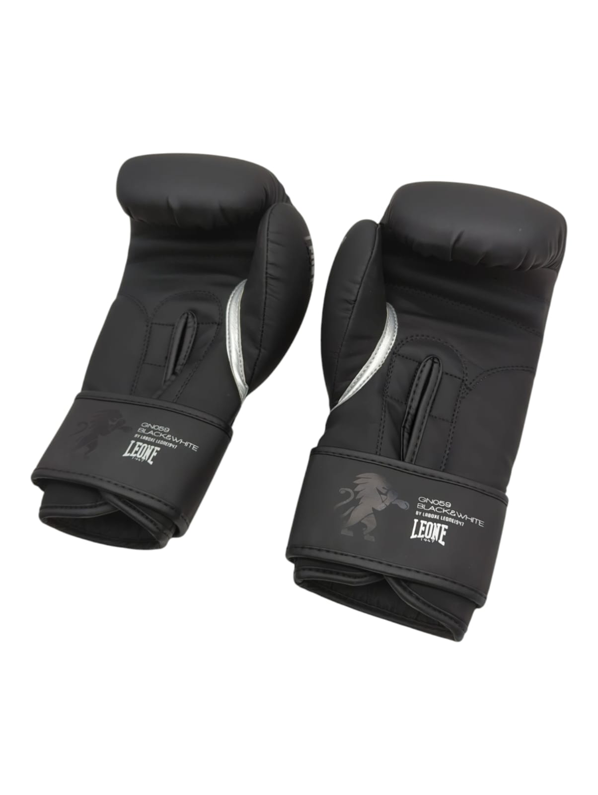 LEONE 1947 Black Edition Boxhandschuhe Unisex schwarz Größe 19