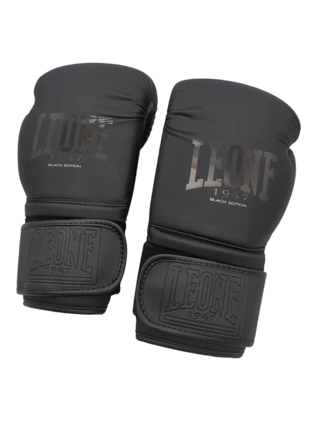 LEONE 1947 Black Edition Boxhandschuhe Unisex schwarz Größe 19