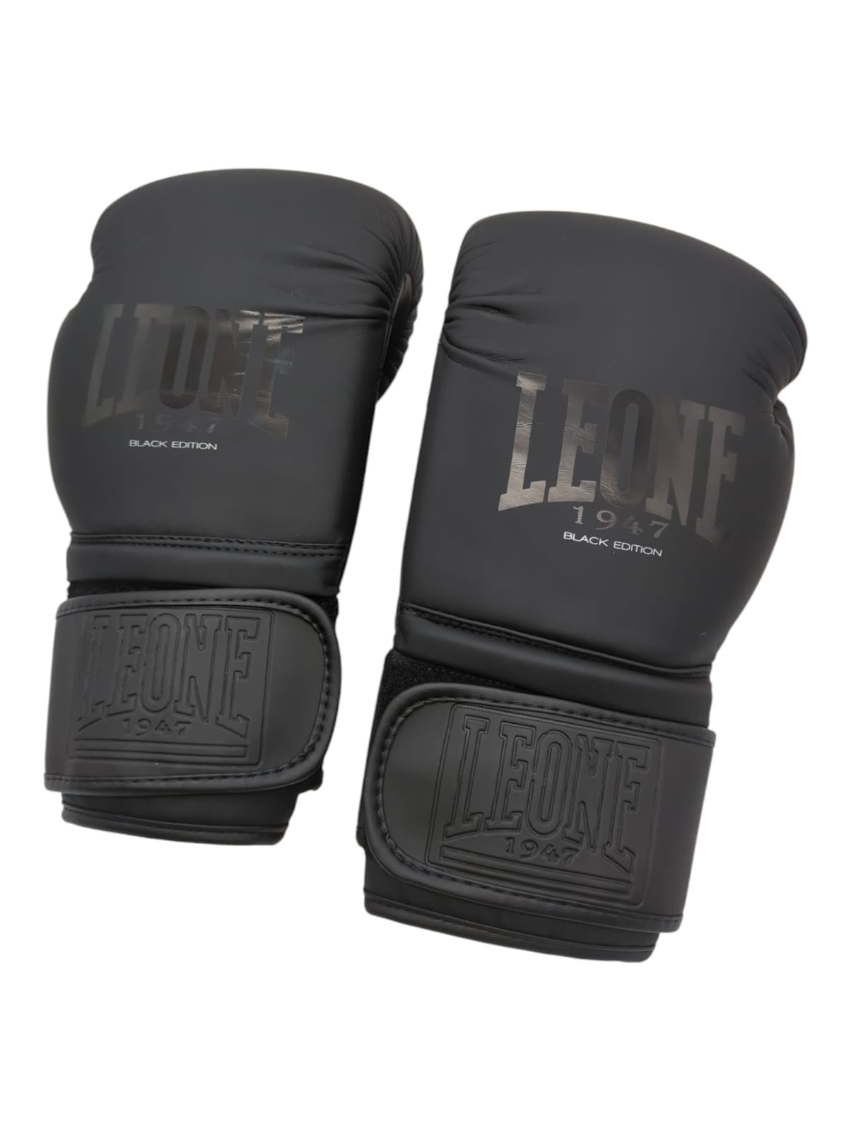 LEONE 1947 Black Edition Boxhandschuhe Unisex schwarz Größe 19