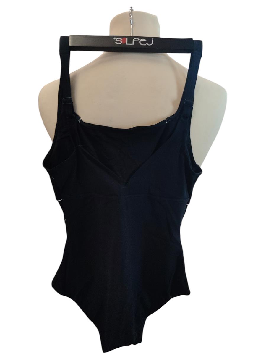 Arena Damen Jewel Badeanzug Einteiler Sport Schwimmen Gr. 46 Schwarz Weiß