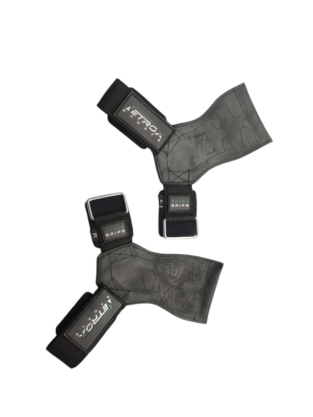 NetroxSports Power Grips Zughilfen für Bodybuilding Gewichtheben Gr. S