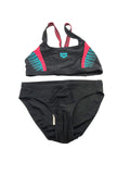 Arena Damen W Threefold Bikini 2-teilig Schwimmen Größe 36 Schwarz Anguria