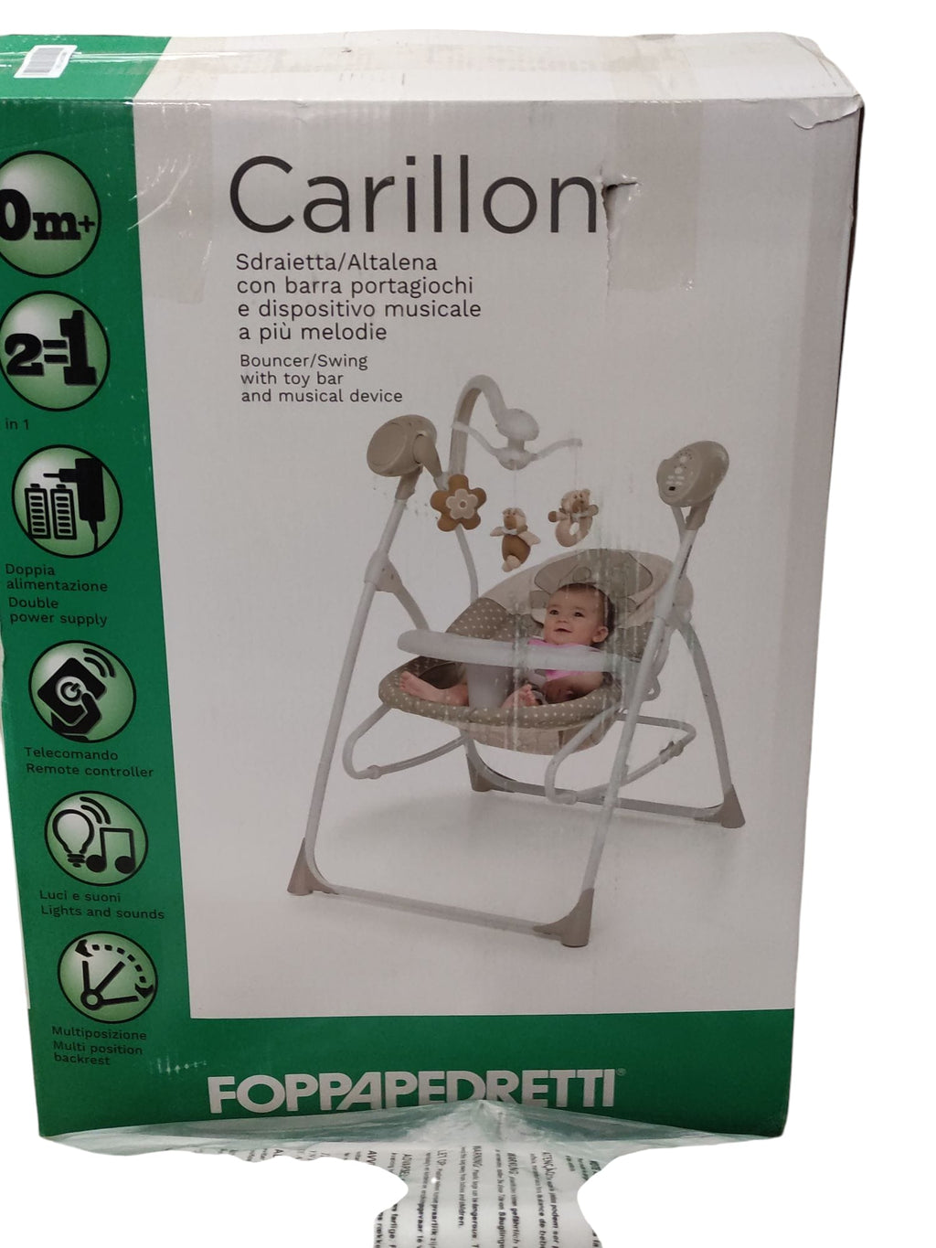 Foppapedretti Carillon Türschaukel Türsteher