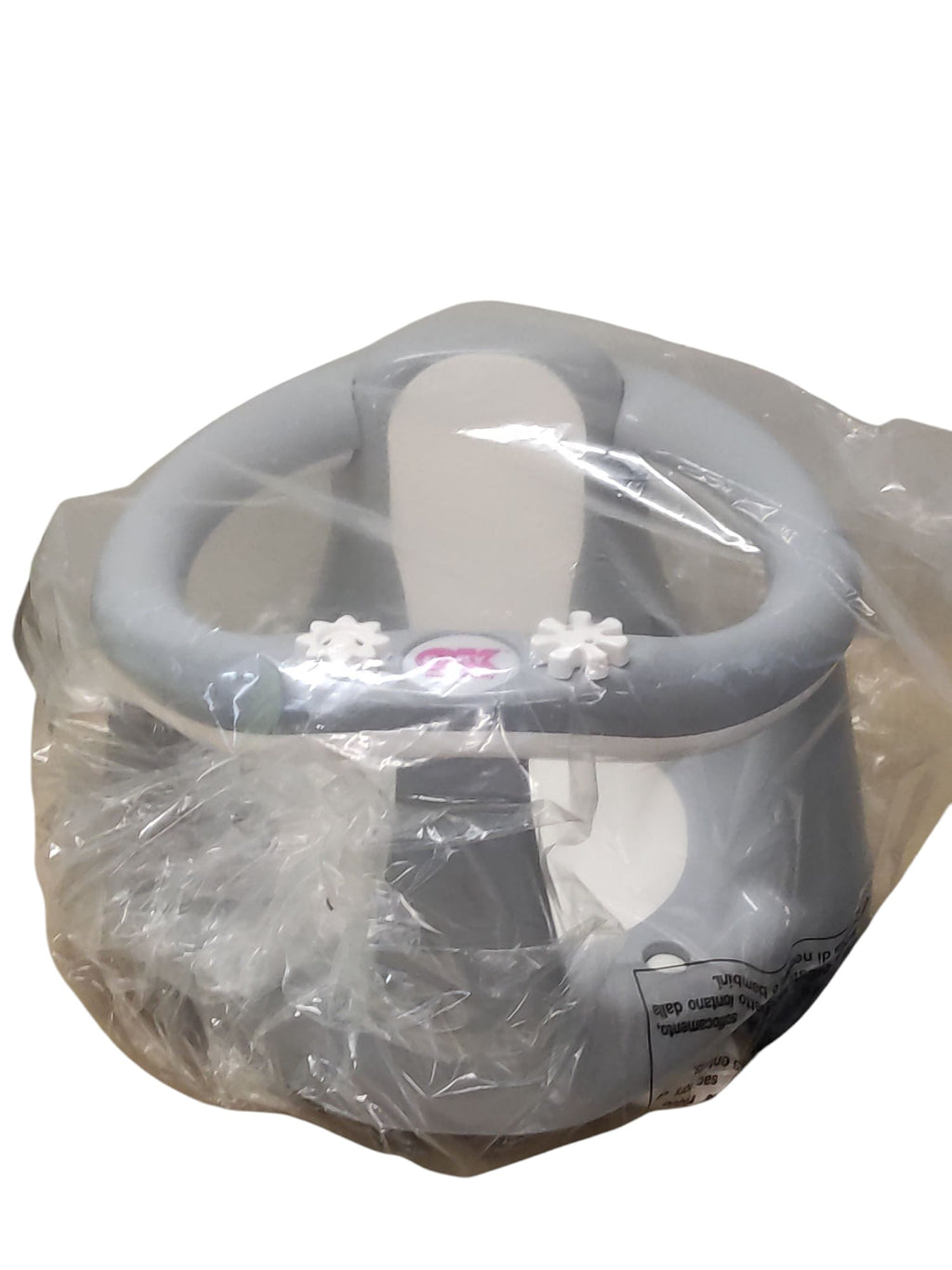 Babysun OK Baby Badering Flipper Naturweiß Grau
