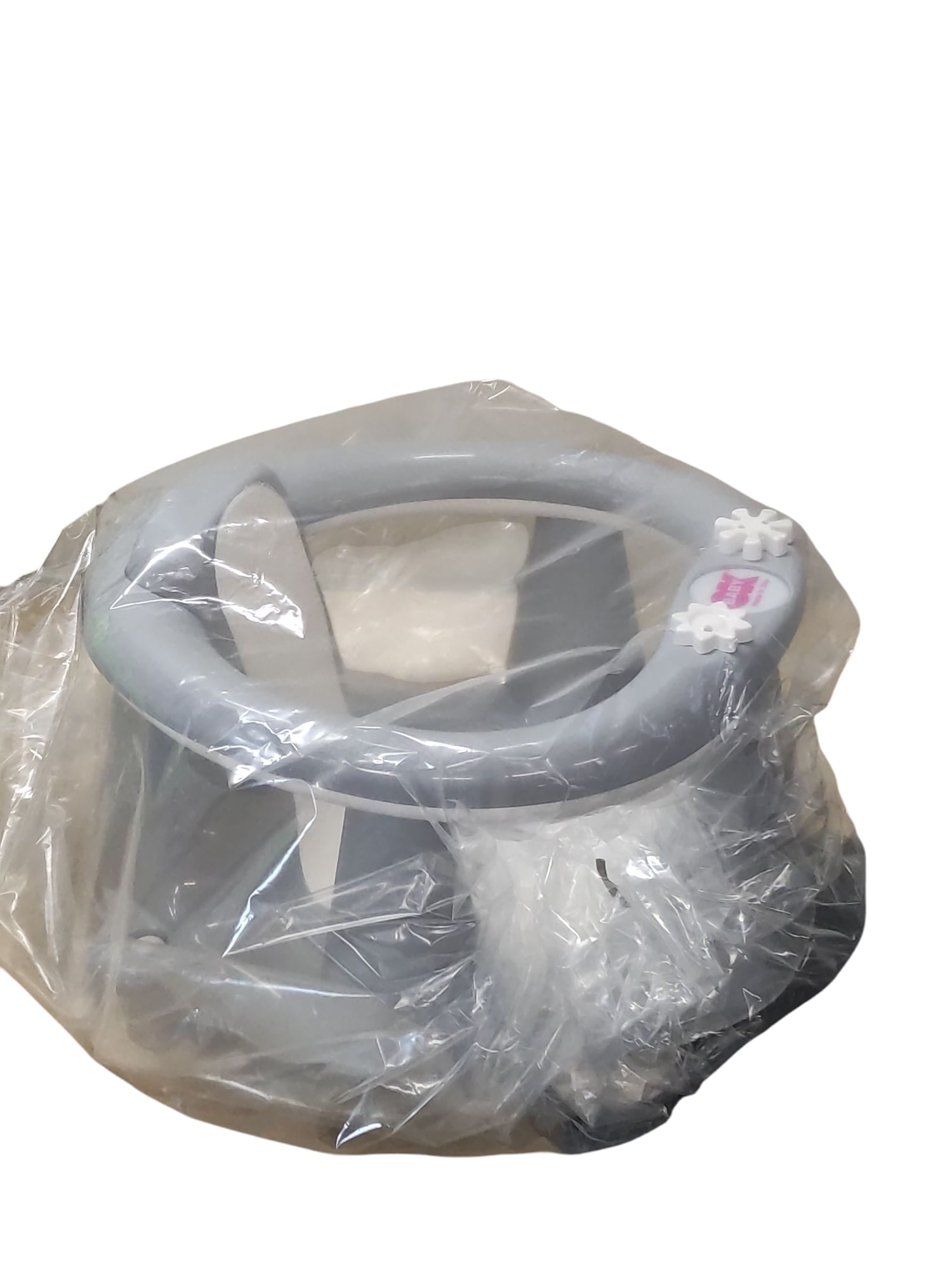 Babysun OK Baby Badering Flipper Naturweiß Grau
