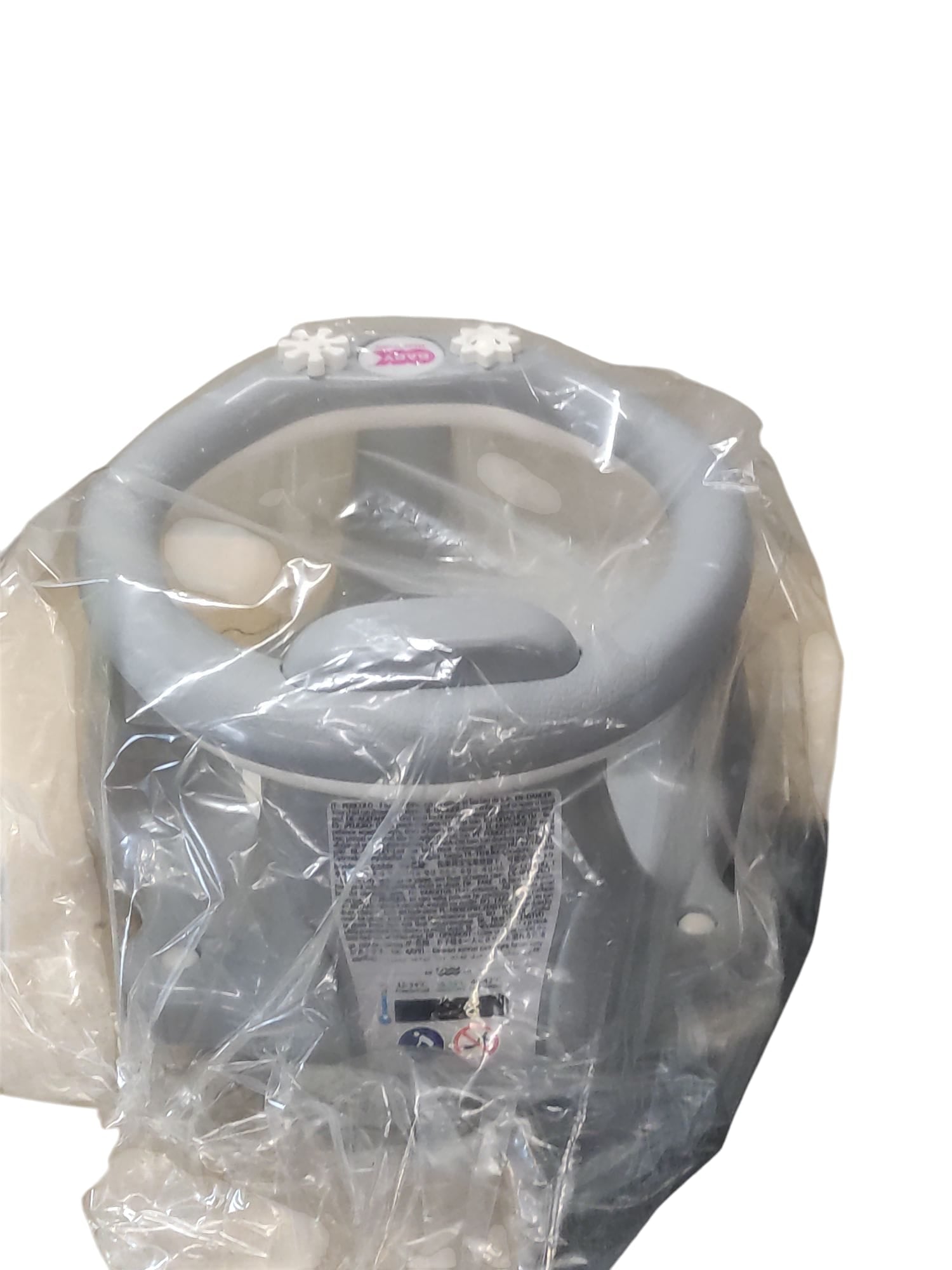 Babysun OK Baby Badering Flipper Naturweiß Grau