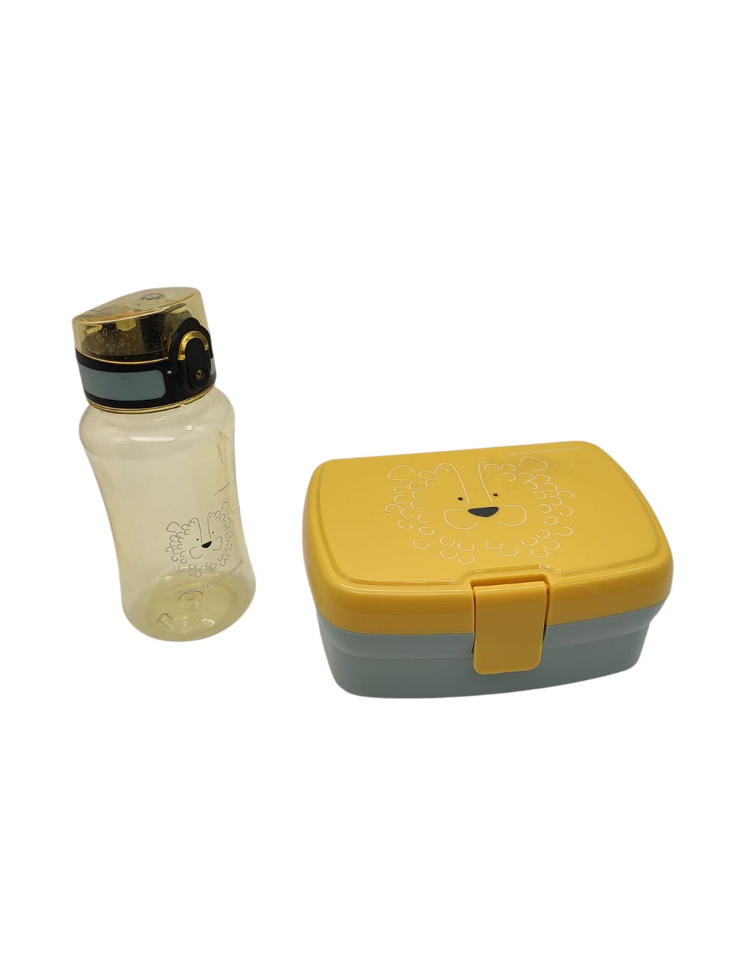 LÄSSIG Lunch Set Brotdose Trinkflasche 460 ml About Friends Lion
