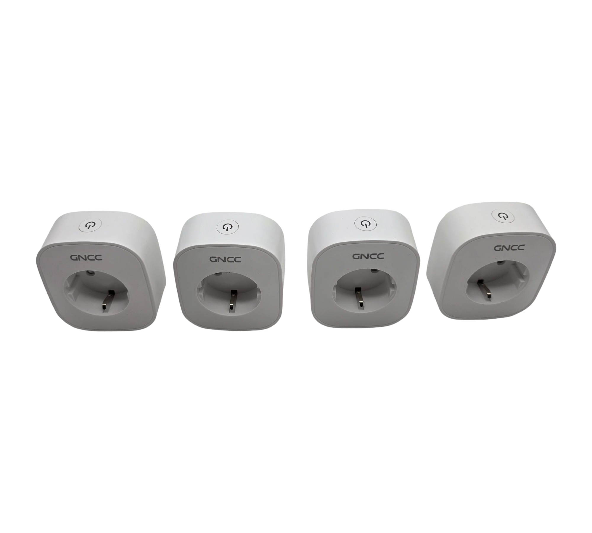 Generic GNCC WLAN Steckdose 4er Pack Stromverbrauchsanzeige Alexa Google Home kompatibel