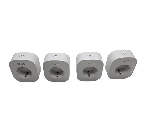 Generic GNCC WLAN Steckdose 4er Pack Stromverbrauchsanzeige Alexa Google Home kompatibel