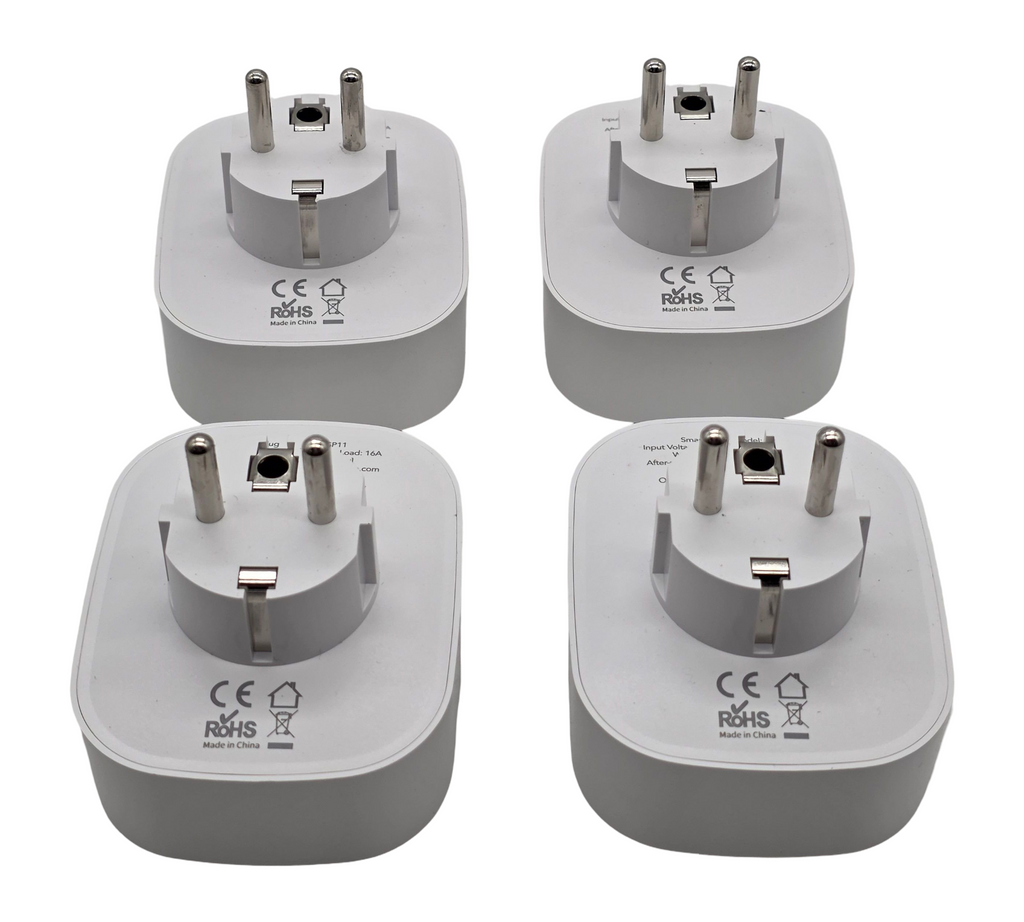 Generic GNCC WLAN Steckdose 4er Pack Stromverbrauchsanzeige Alexa Google Home kompatibel
