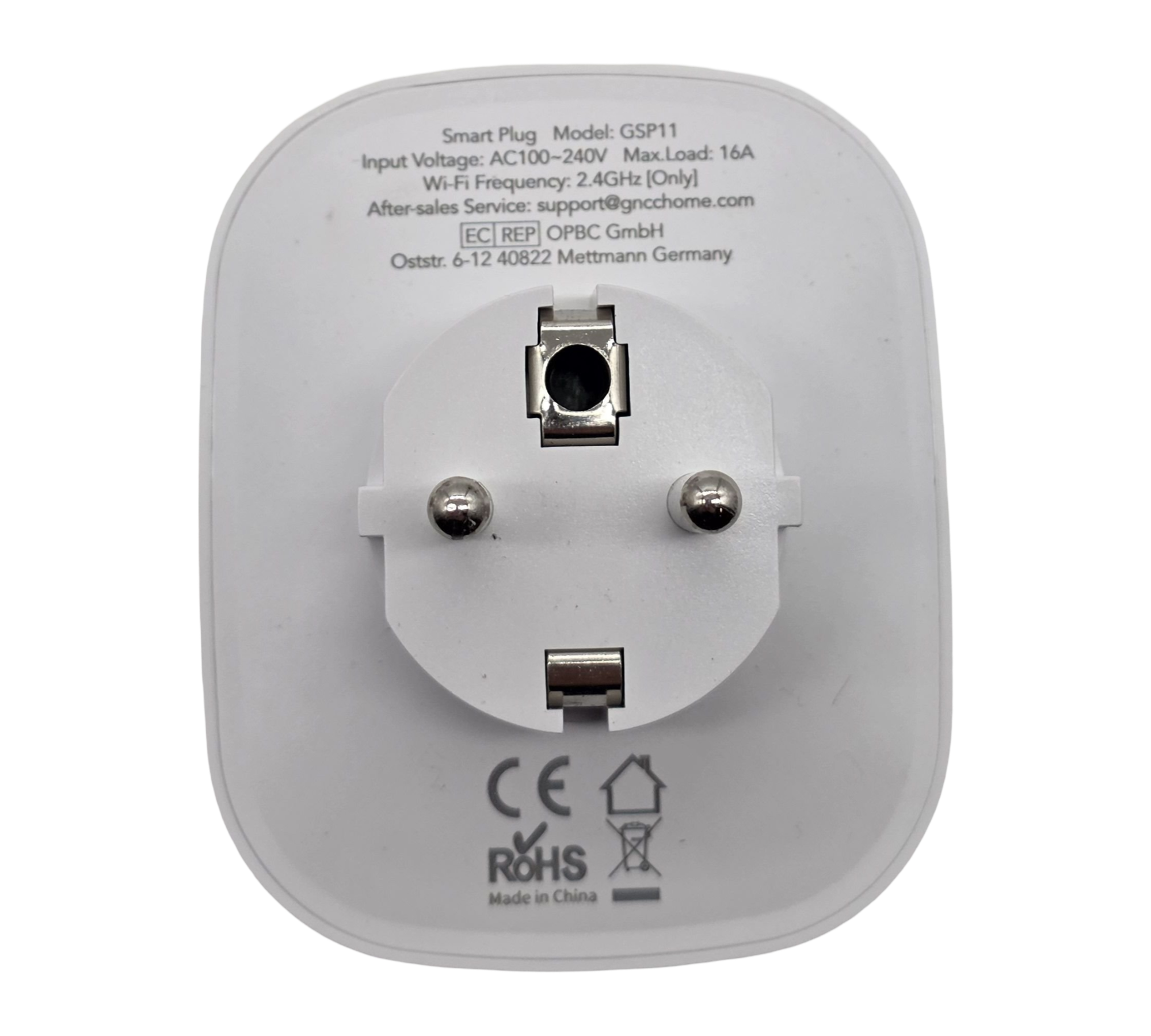 Generic GNCC WLAN Steckdose 4er Pack Stromverbrauchsanzeige Alexa Google Home kompatibel