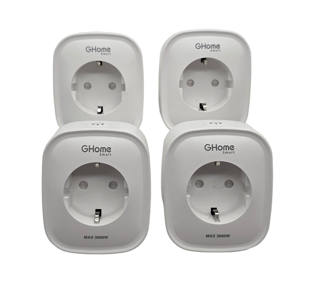 GIMA GHome Smart Steckdose WLAN 16A Strommessung Alexa Google Home