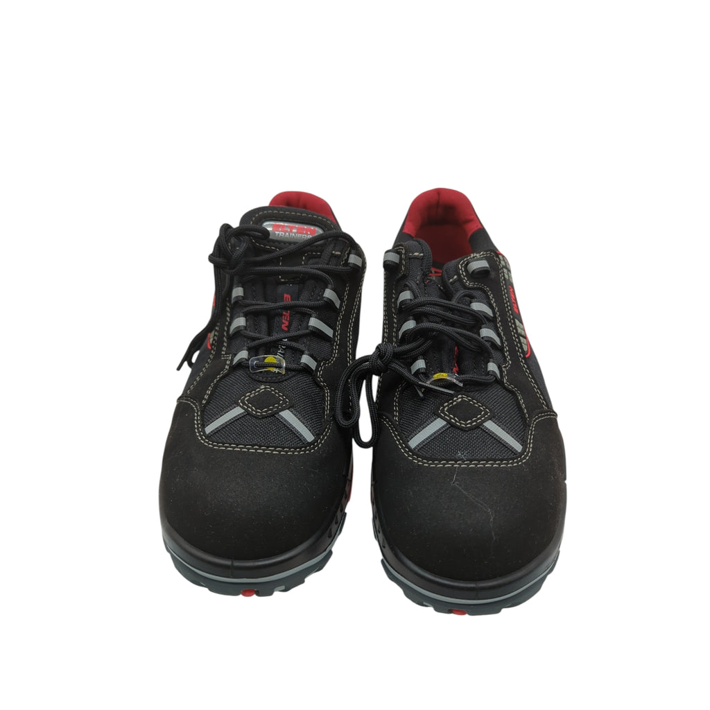 ELTEN SENEX ESD S3 Sicherheitsschuhe schwarz rot 43