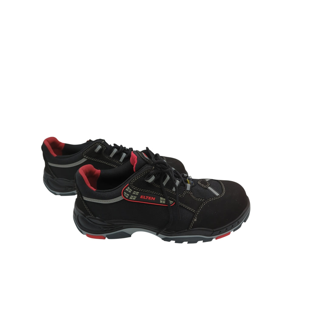 ELTEN SENEX ESD S3 Sicherheitsschuhe schwarz rot 43