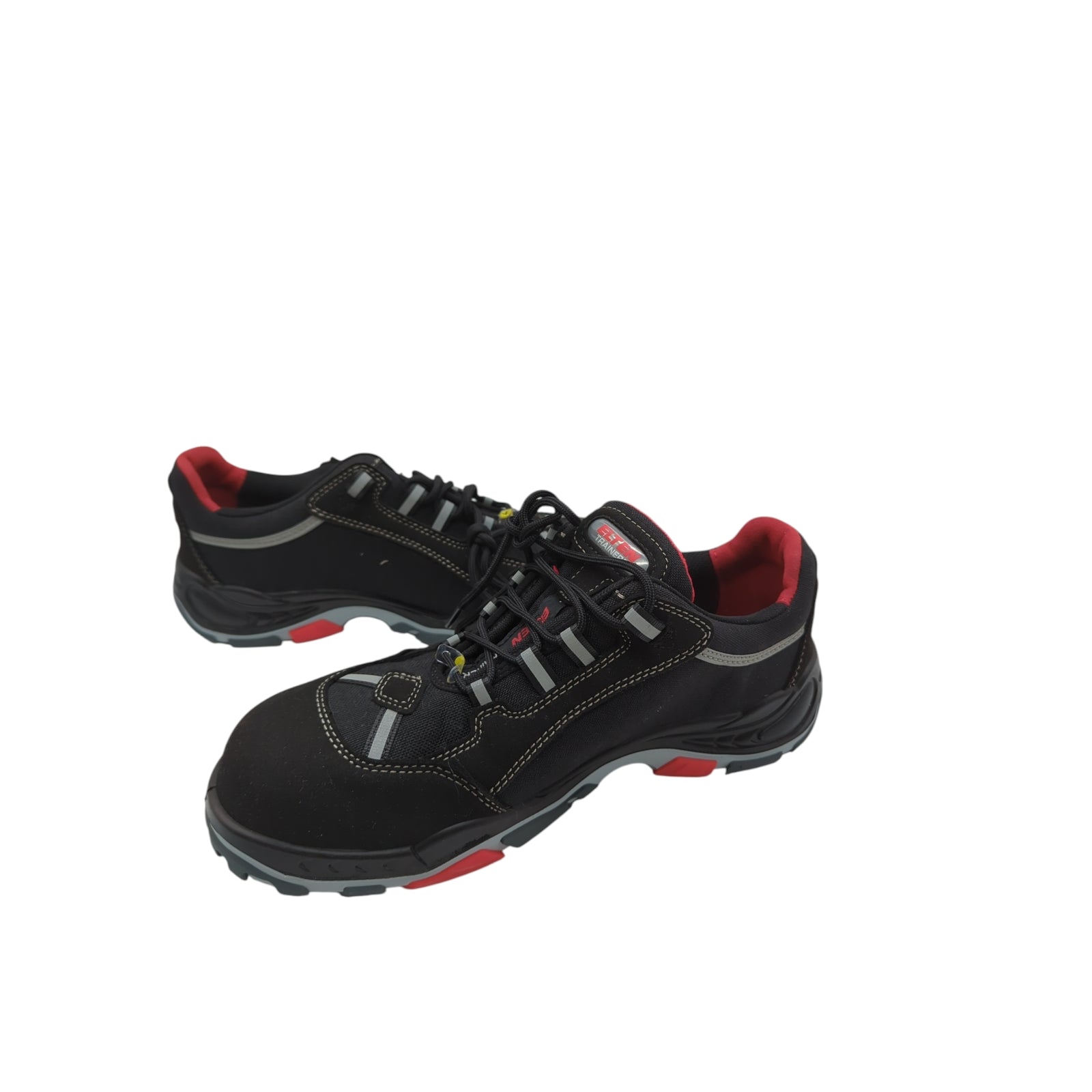 ELTEN SENEX ESD S3 Sicherheitsschuhe schwarz rot 43
