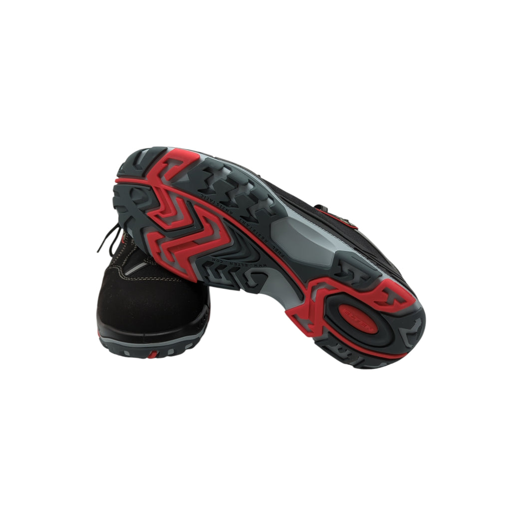 ELTEN SENEX ESD S3 Sicherheitsschuhe schwarz rot 43