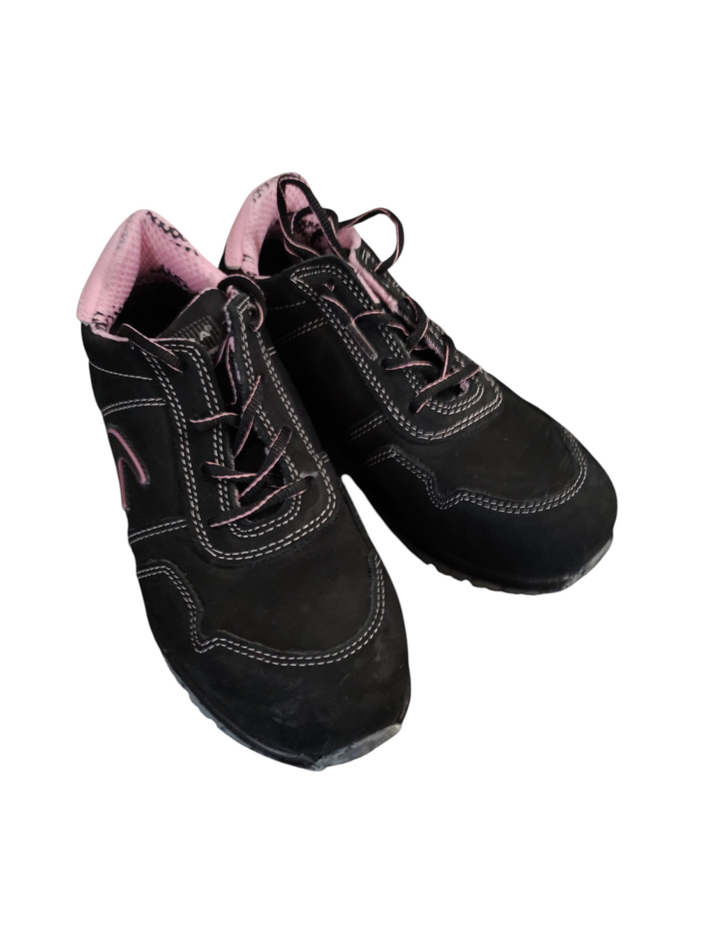 Cofra Ali S3 SRC Sicherheitsschuhe Halbschuhe Schwarz Rosa 38
