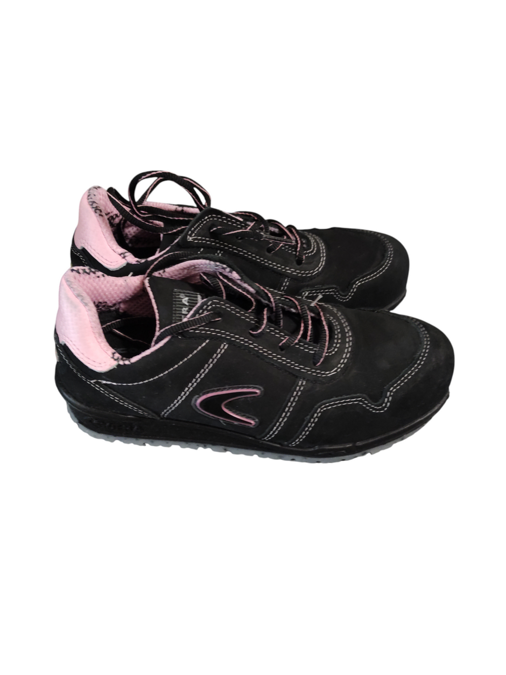 Cofra Ali S3 SRC Sicherheitsschuhe Halbschuhe Schwarz Rosa 38