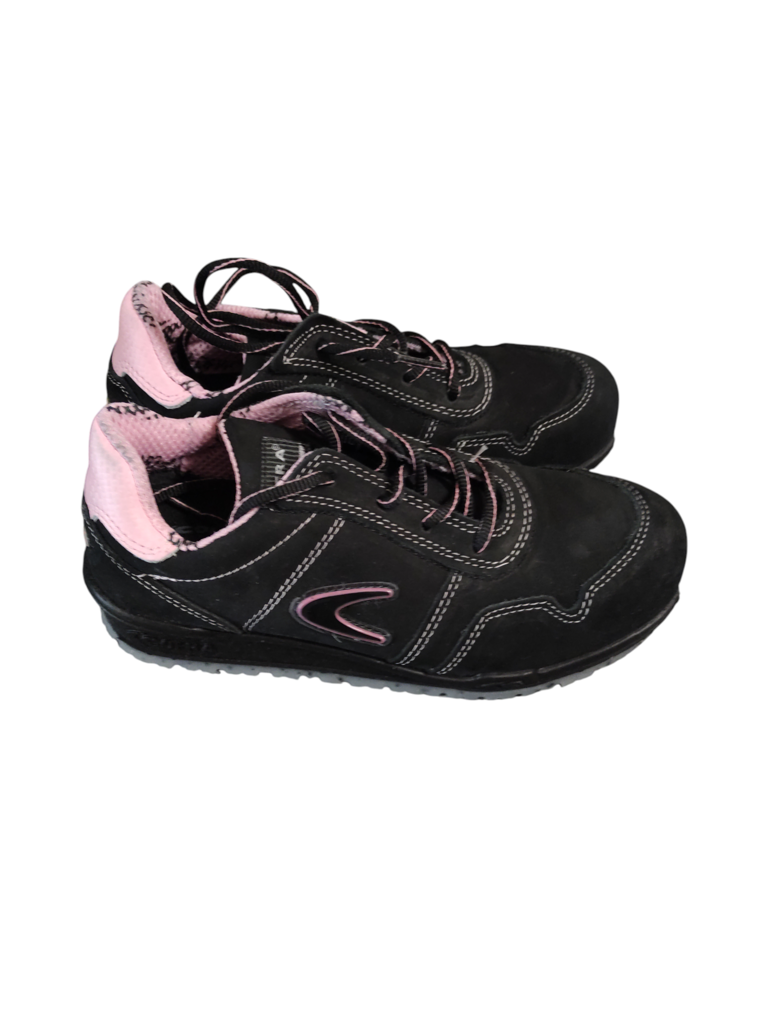 Cofra Ali S3 SRC Sicherheitsschuhe Halbschuhe Schwarz Rosa 38